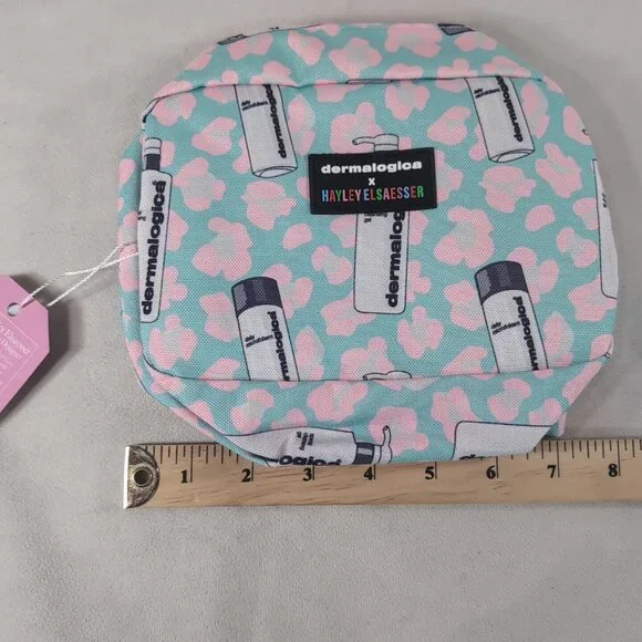 NEW Dermalogica x Hayley Elsaesser Cosmetics Bag Limited Edition Makeup Skincare - Picture 9 of 11